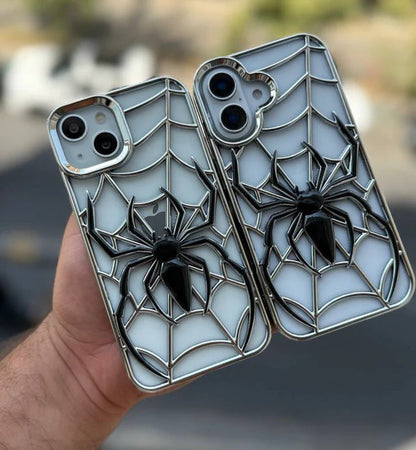 Themed Two Tone Electroplated Spider  Premium 3D Case